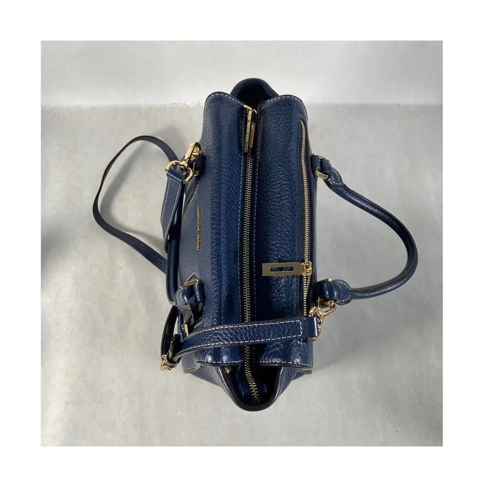 Michael Kors Selby Medium Satchel Handbag $350 MSRP Leather Purse